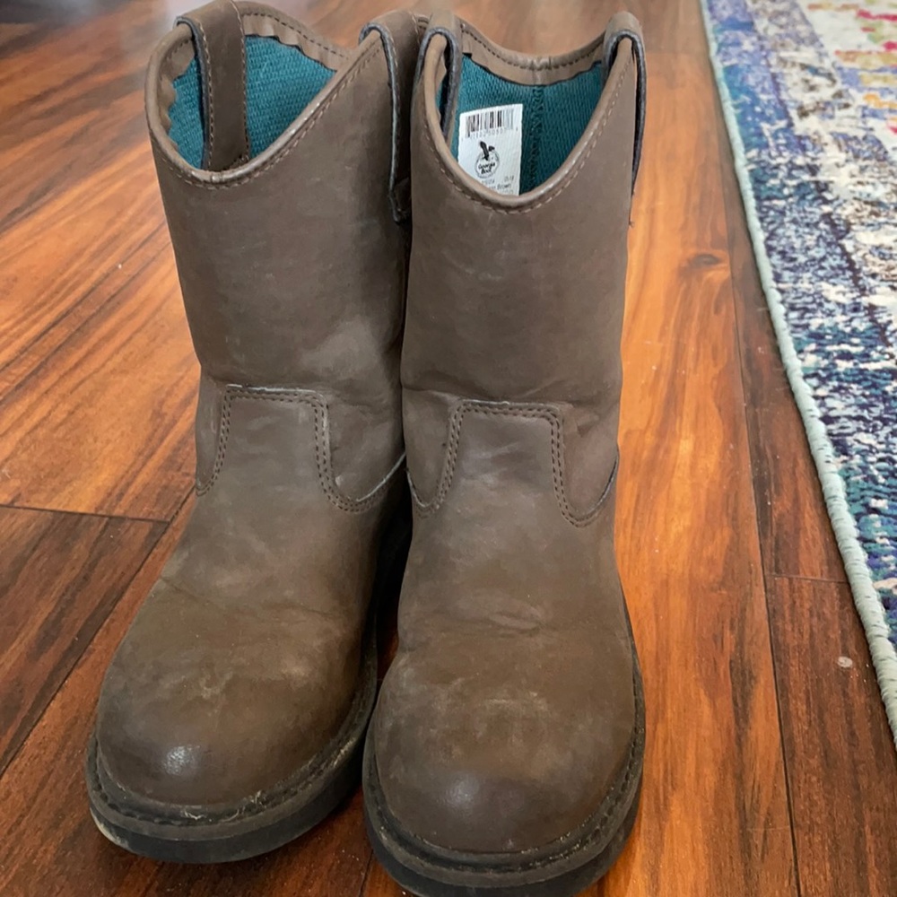 Kids US 1M 7” Wellington, Brown